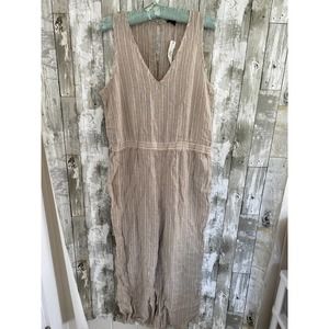 NWT Drew tj5331 stripe jumpsuit M